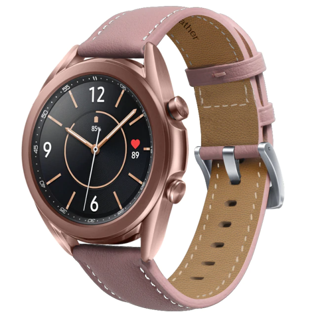 Samsung strap | 20mm (Genuine Leather) - 7 colors